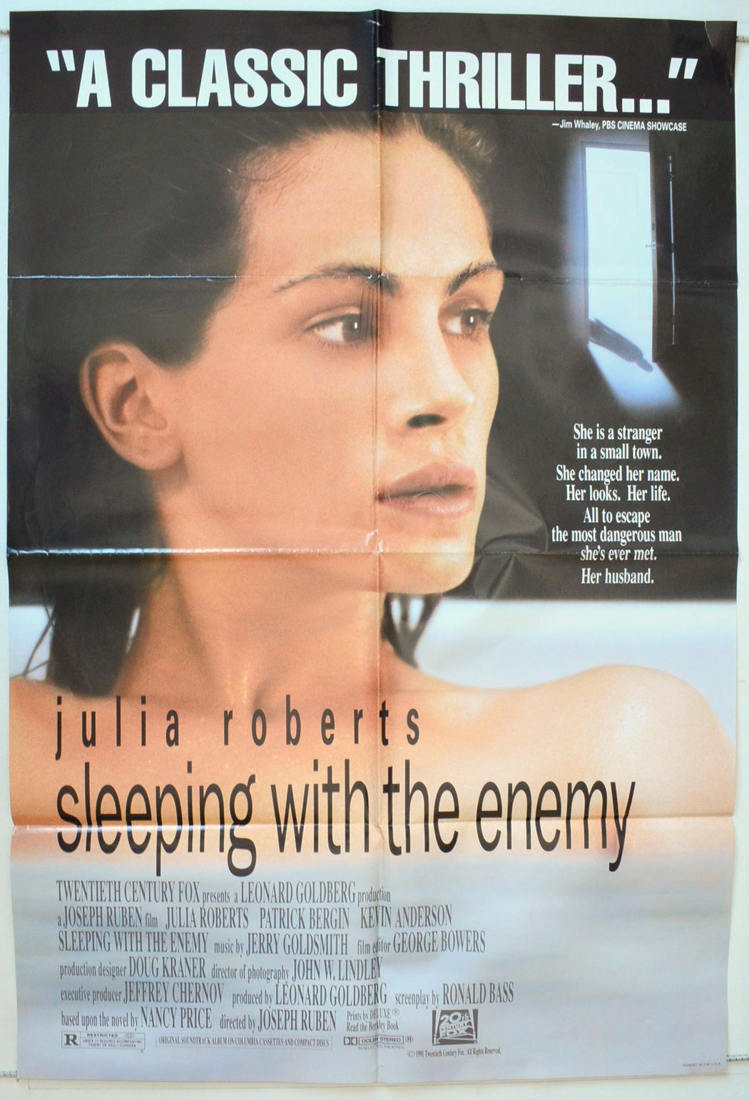 Sleeping With The Enemy Original One Sheet Poster - Movie Poster