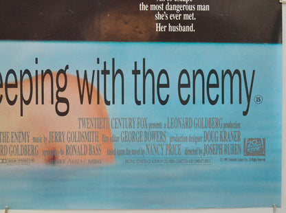 SLEEPING WITH THE ENEMY (Bottom Right) Cinema Quad Movie Poster 