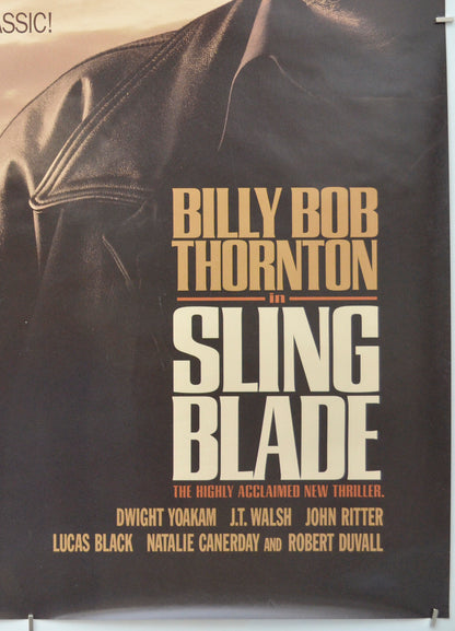 SLING BLADE (Bottom Right) Cinema One Sheet Movie Poster 