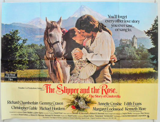 The Slipper And The Rose Original British Quad Poster - Film Poster - Movie Poster 