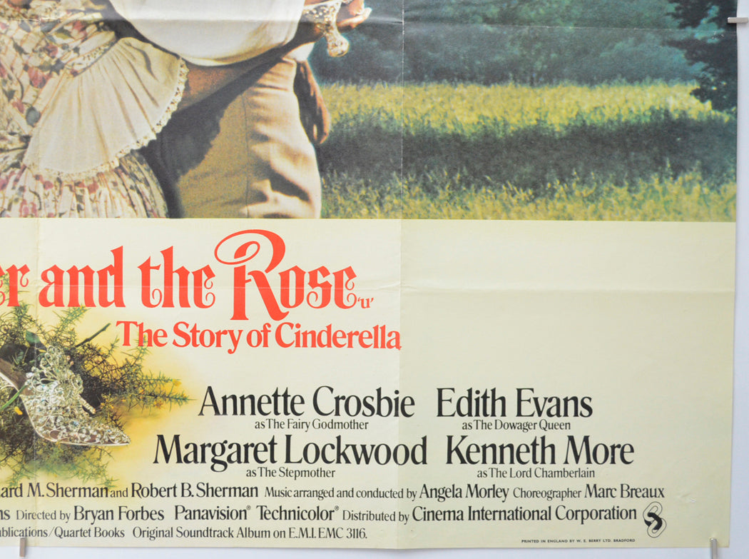 THE SLIPPER AND THE ROSE (Bottom Right) Cinema Quad Movie Poster 