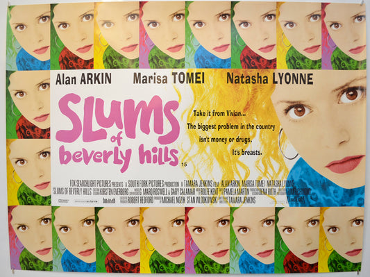 Slums Of Beverly Hills  Original Quad Poster - Film Poster - Movie Poster