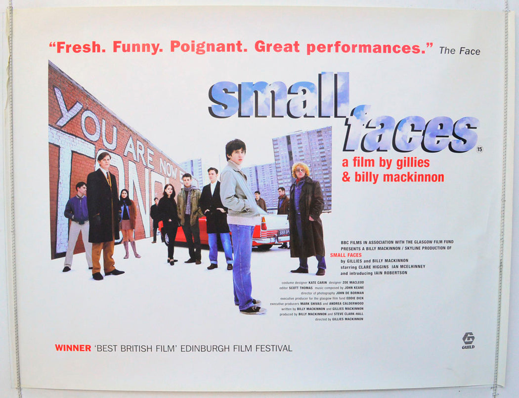 Small Faces Original British Quad Poster - Film Poster - Movie Poster 