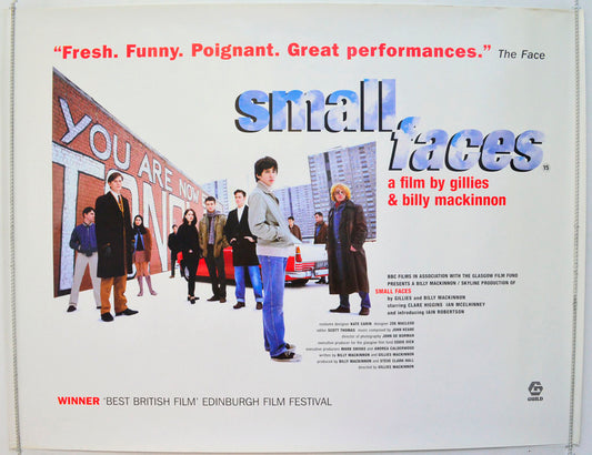 Small Faces Original British Quad Poster - Film Poster - Movie Poster 