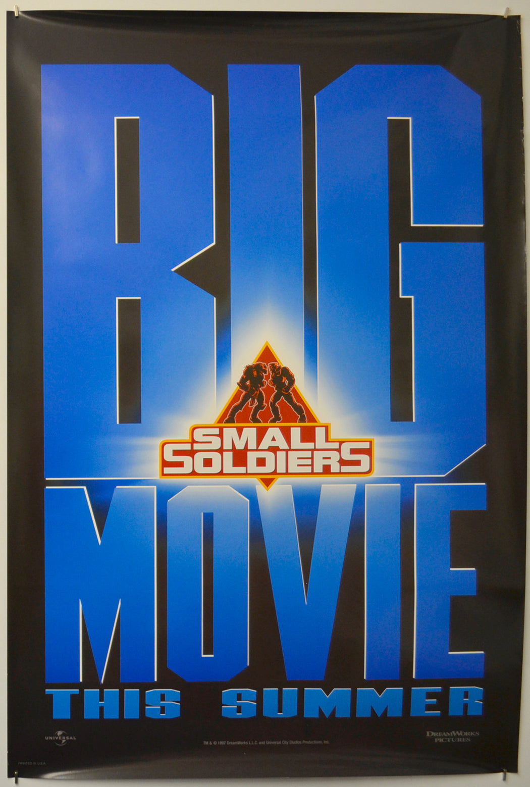 Small Soldiers  (Teaser / Advance Version) Original One Sheet Poster - Film Poster - Movie Poster