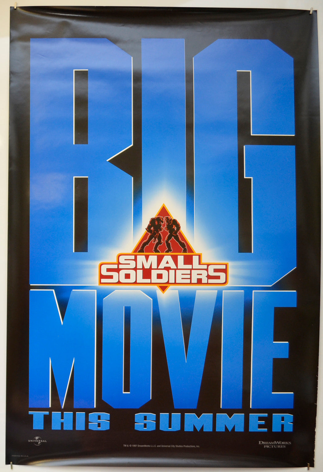 Small Soldiers  (Teaser / Advance Version) Original One Sheet Poster - Film Poster - Movie Poster  