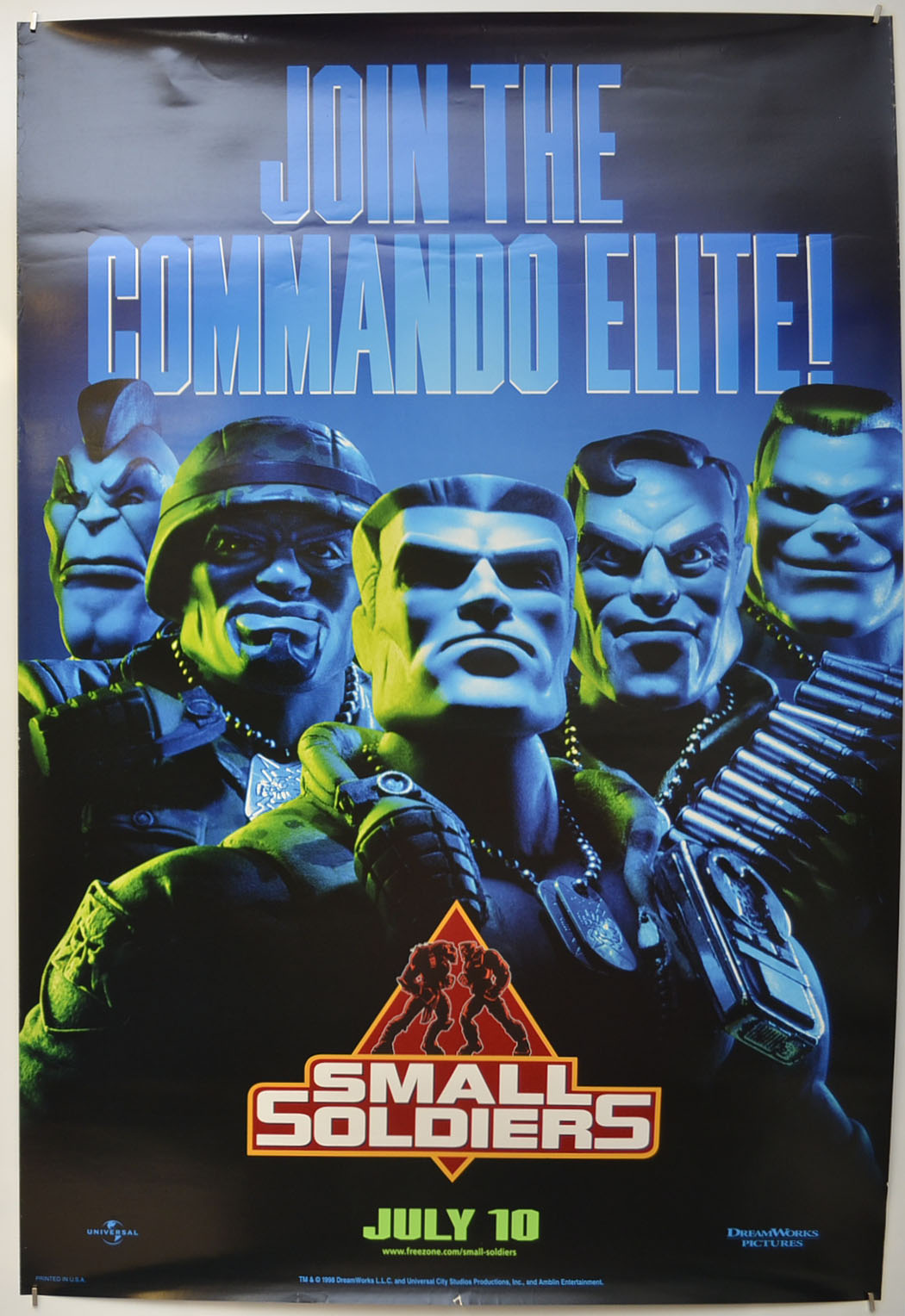 Small Soldiers (Teaser / Advance Version 2) Original One Sheet Poster - Film Poster - Movie Poster