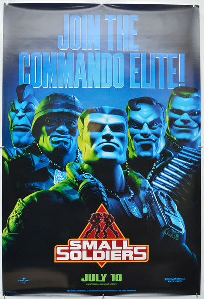 Small Soldiers - Original One Sheet Poster - Film Poster - Movie Poster