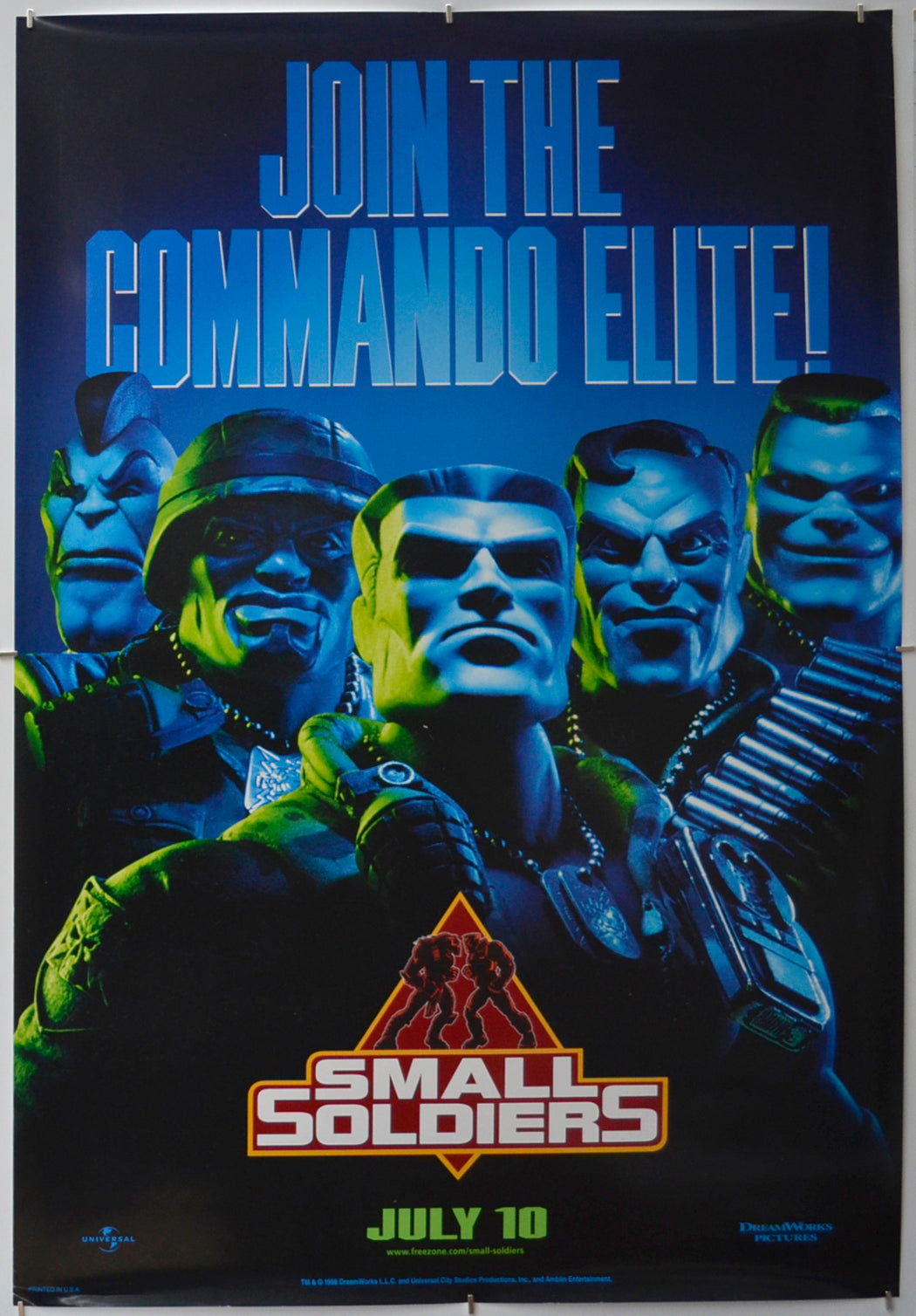 Small Soldiers (Teaser / Advance Version 2) Original One Sheet Poster - Film Poster - Movie Poster