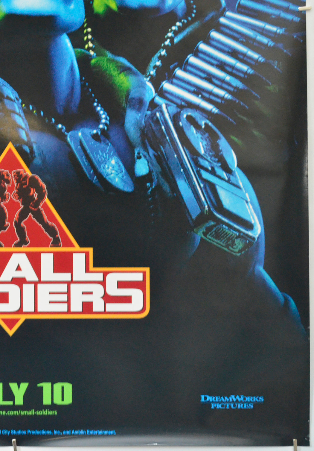 SMALL SOLDIERS (Bottom Right) Cinema One Sheet Movie Poster 