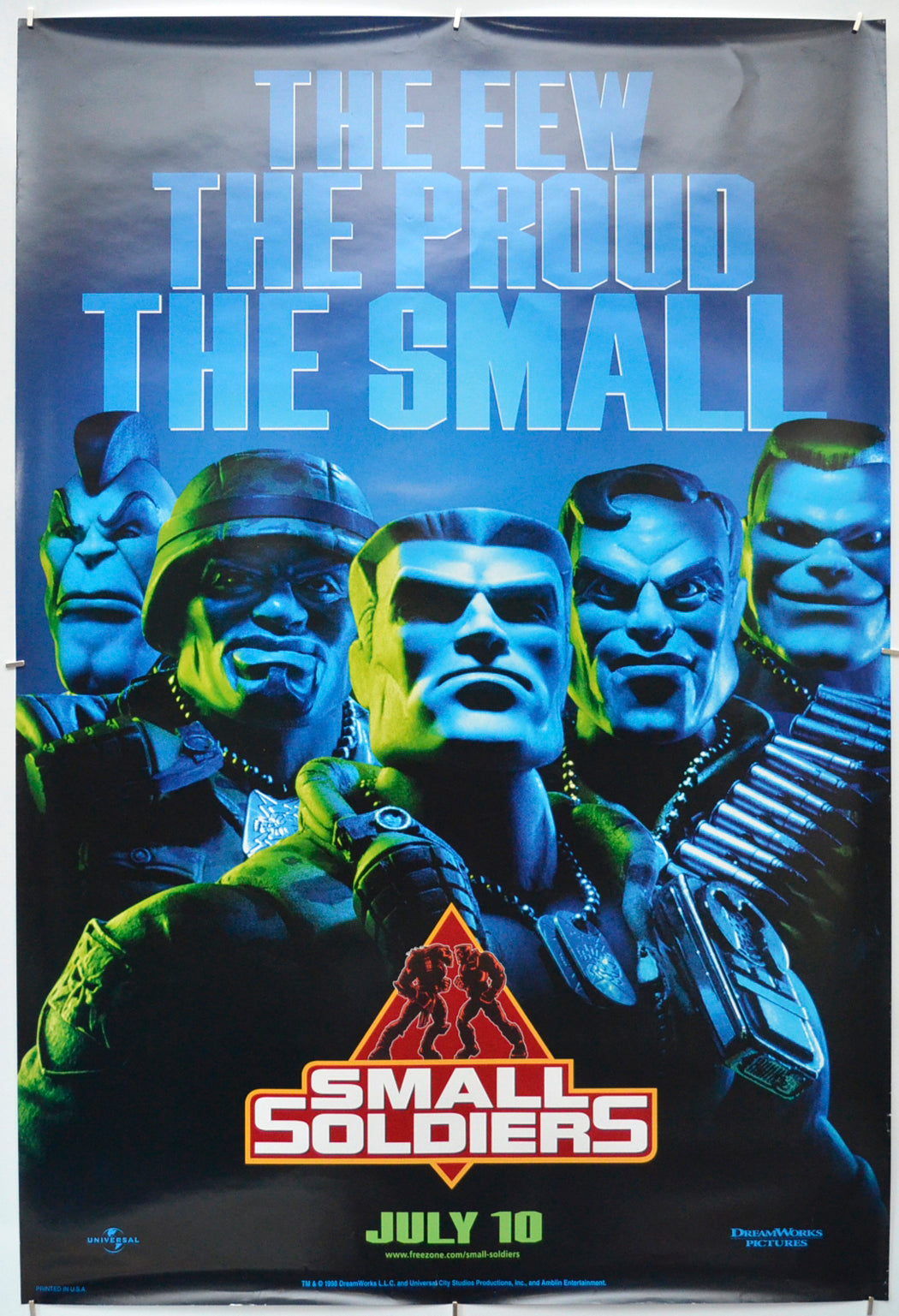 Small Soldiers - Original One Sheet Poster - Film Poster - Movie Poster