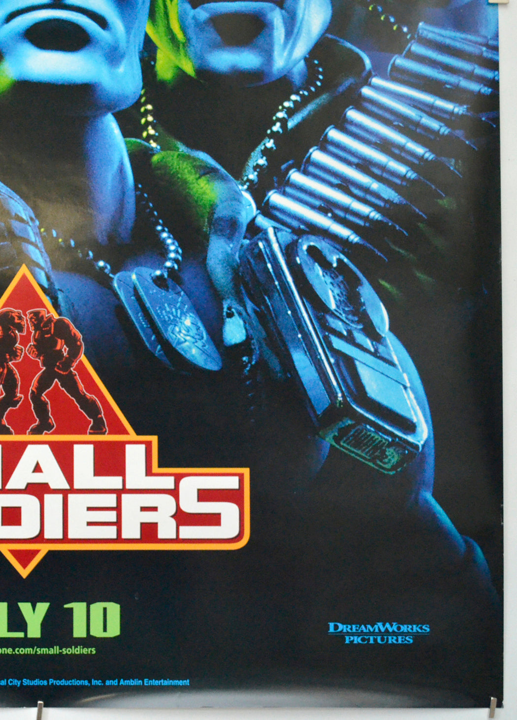 SMALL SOLDIERS (Bottom Right) Cinema One Sheet Movie Poster 