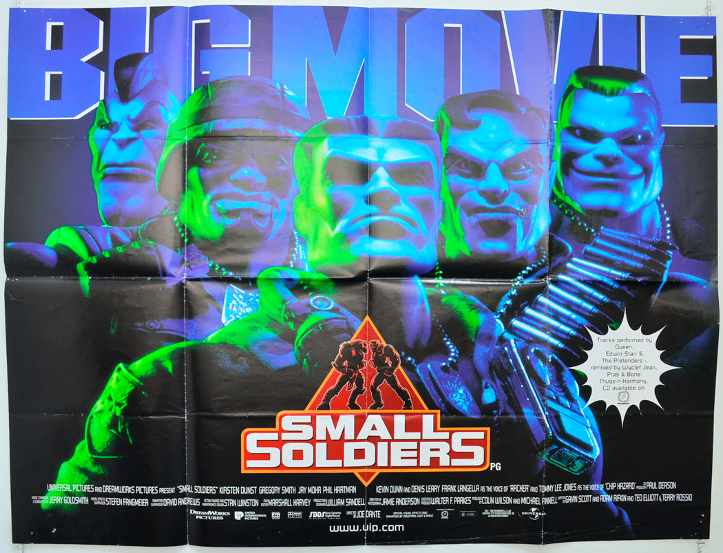 Small Soldiers Original Quad Poster - Film Poster - Movie Poster  