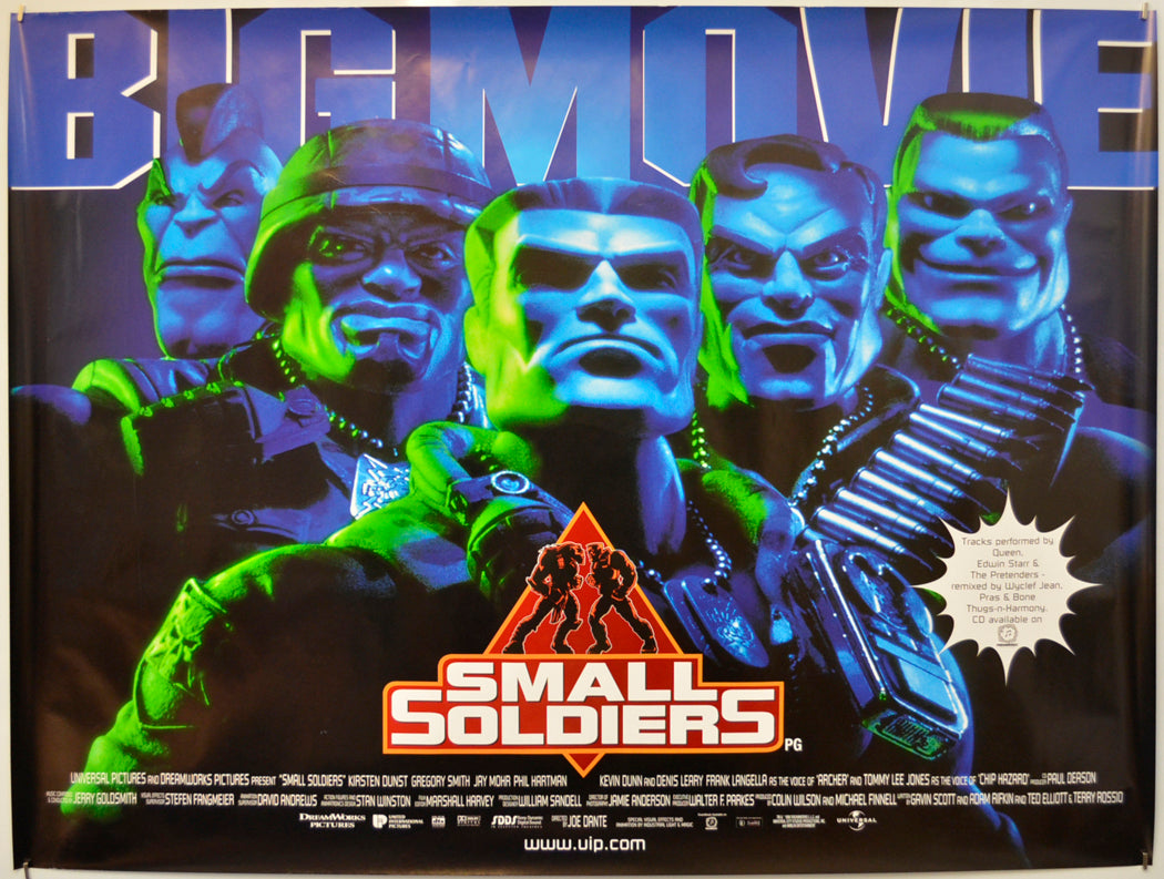 Small Soldiers  Original Quad Poster - Film Poster - Movie Poster