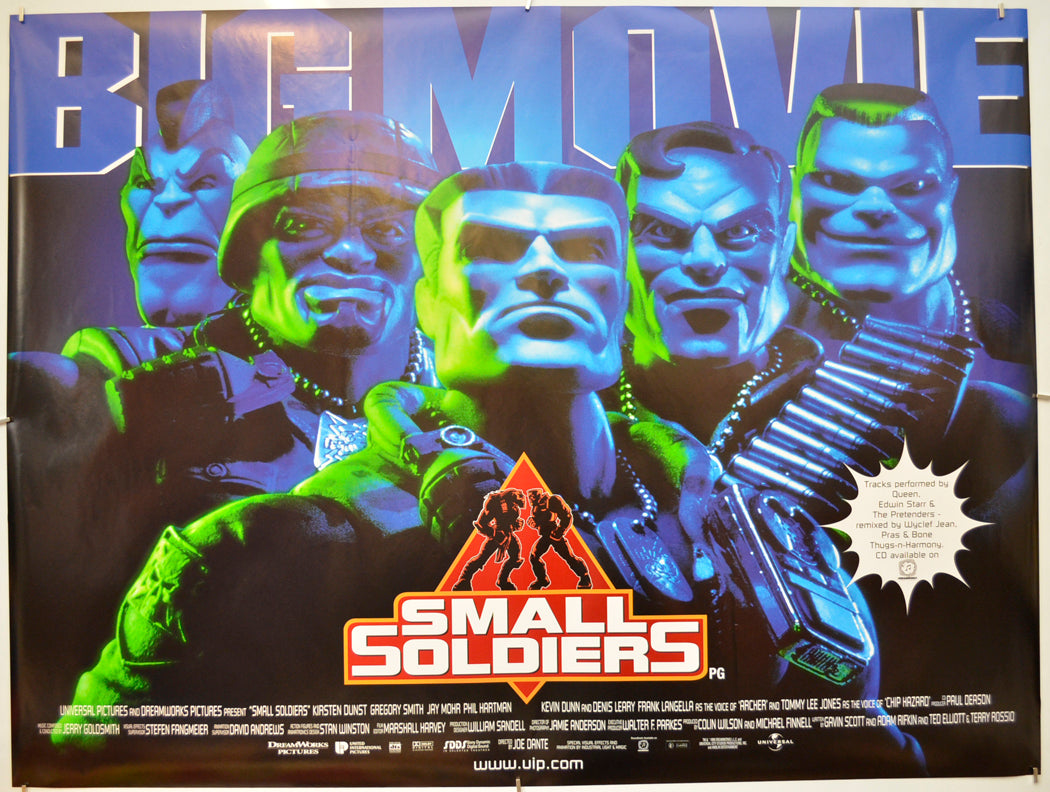 Small Soldiers Original Quad Poster - Film Poster - Movie Poster