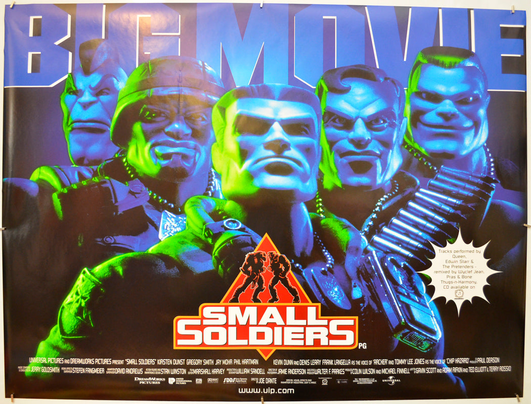 Small Soldiers Original Quad Poster - Film Poster - Movie Poster