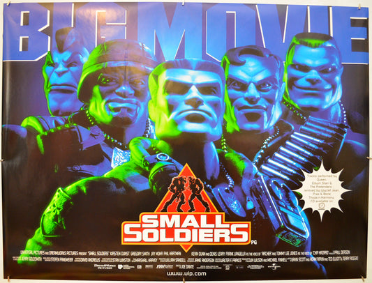 Small Soldiers Original Quad Poster - Film Poster - Movie Poster