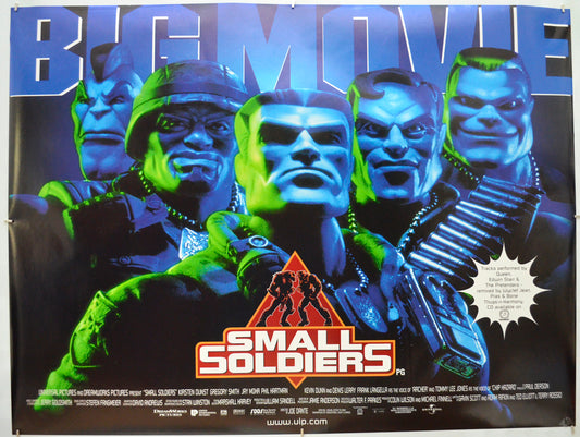 Small Soldiers Original Quad Poster - Film Poster - Movie Poster