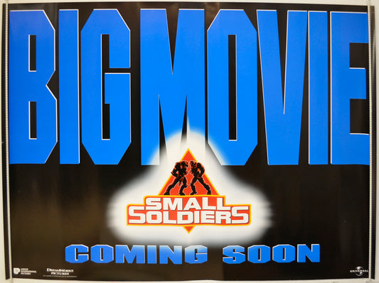 Small Soldiers  (Teaser / Advance Version)  Original Quad Poster - Film Poster - Movie Poster 