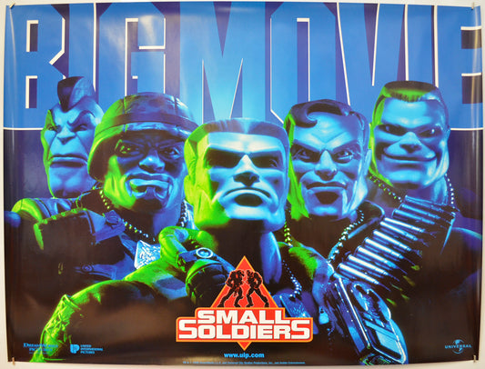 Small Soldiers (Teaser / Advance Version 2) Original Quad Poster - Film Poster - Movie Poster