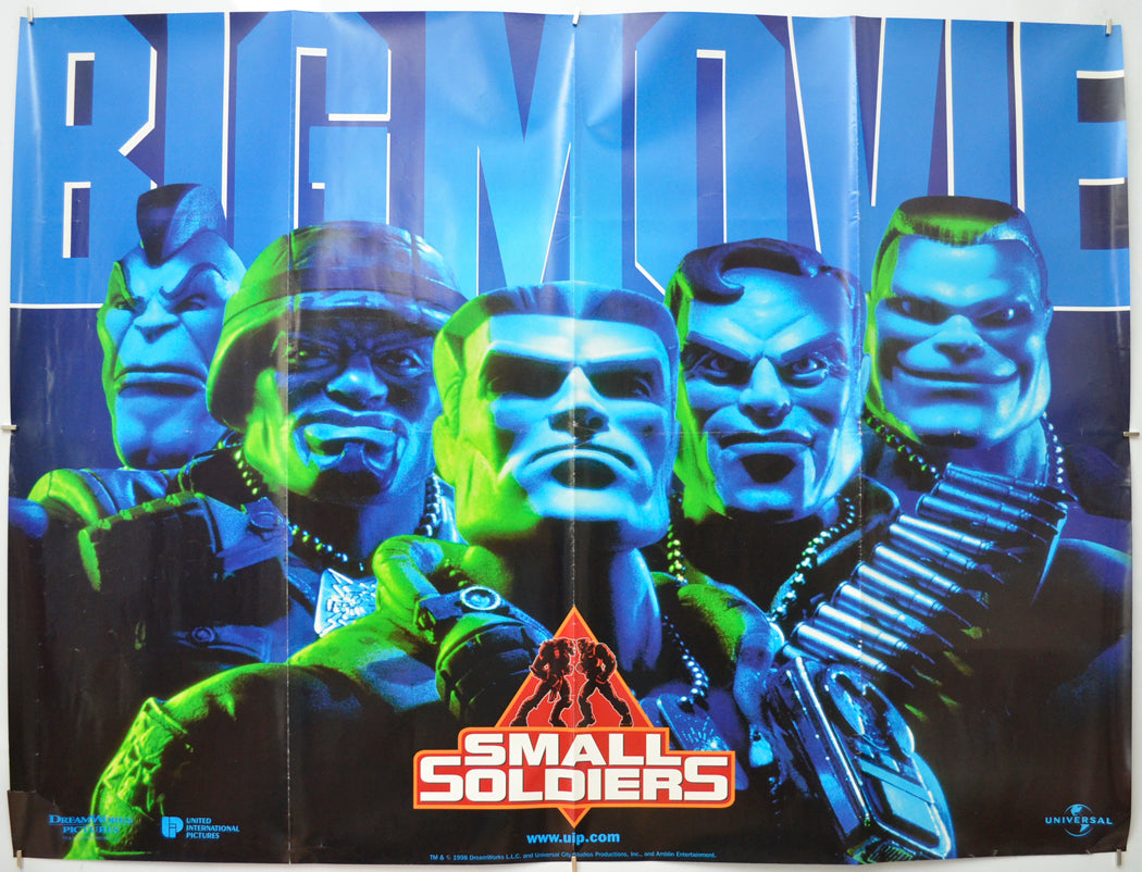 Small Soldiers (Teaser / Advance Version 2)Original Quad Poster - Film Poster - Movie Poster