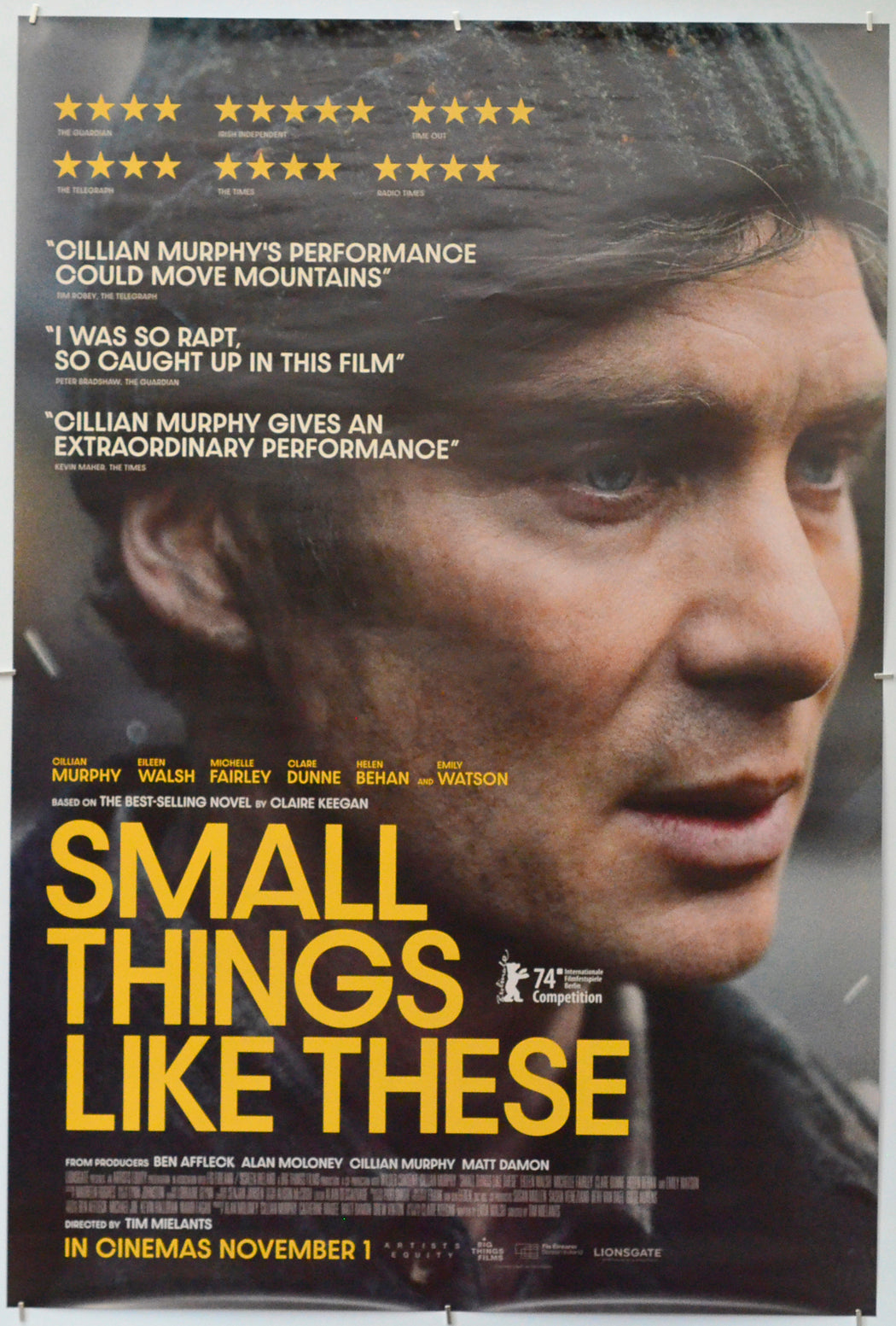 “Small Things Like These” Original One Sheet Poster - Film Poster - Mo ...