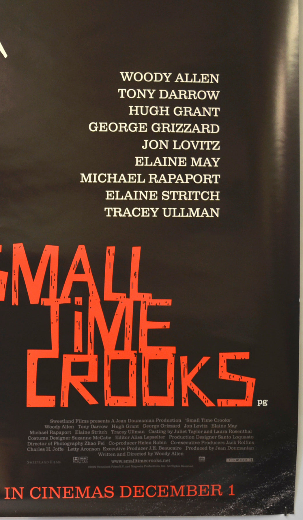 SMALL TIME CROOKS (Bottom Right) Cinema 4 Sheet Movie Poster 