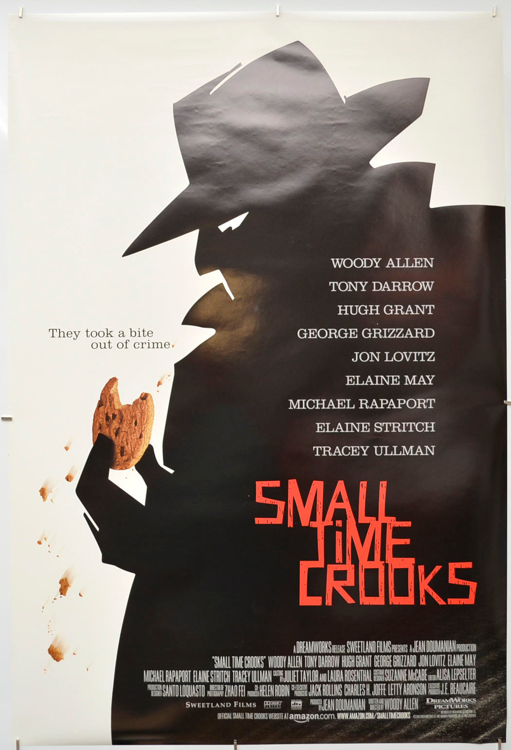 Small Time Crooks Original One Sheet Poster - Film Poster - Movie Poster