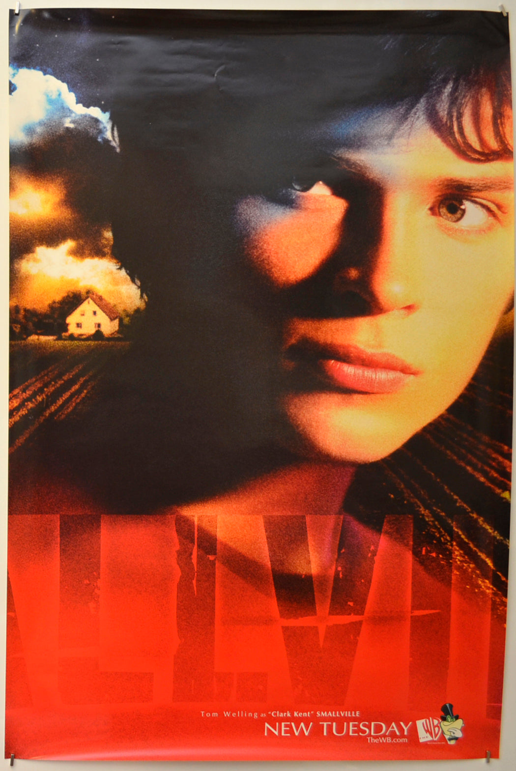 SMALLVILLE (Clark) Cinema Quad Movie Poster 