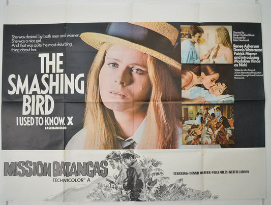 The Smashing Bird I Used To Know / Mission Batangas Original Quad Poster - Film Poster - Movie Poster 