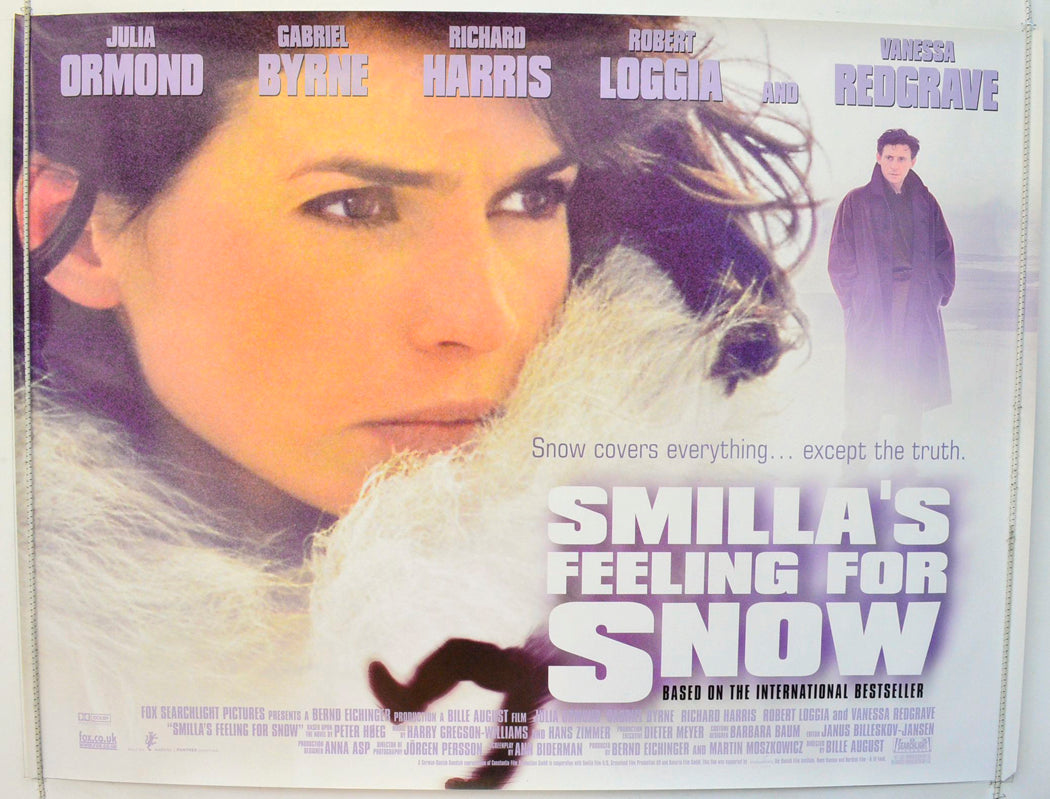 Smilla's Feeling For Snow Original British Quad Poster - Film Poster - Movie Poster 