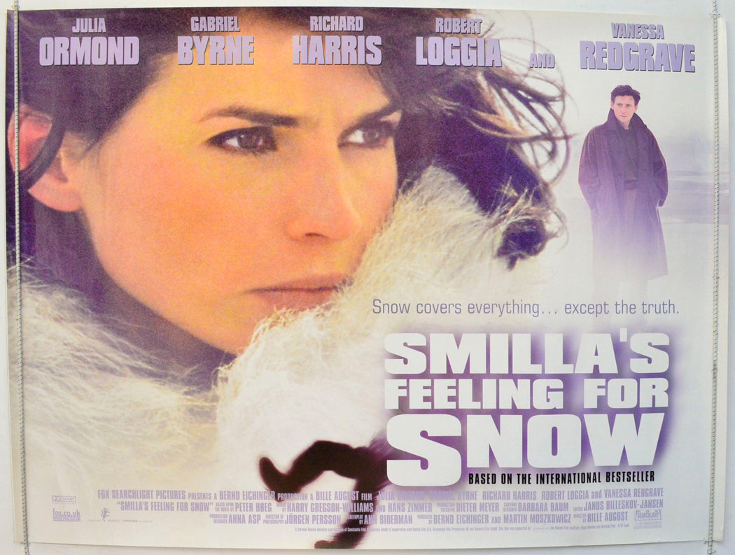 Smilla's Feeling For Snow Original British Quad Poster - Film Poster - Movie Poster 