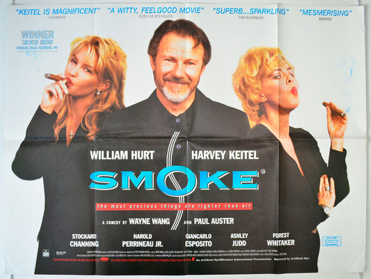 Smoke Original British Quad Poster - Movie Poster