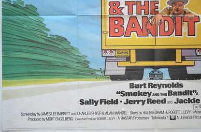 SMOKEY AND THE BANDIT (Bottom Left) Cinema Quad Movie Poster 