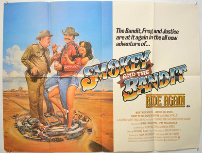 Smokey And The Bandit Ride Again Original Quad Poster - Film Poster - Movie Poster