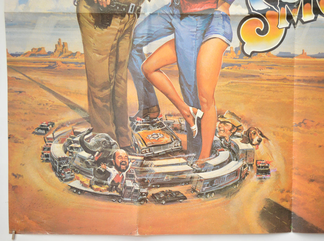 SMOKEY AND THE BANDIT RIDE AGAIN (Bottom Left) Cinema Quad Movie Poster 