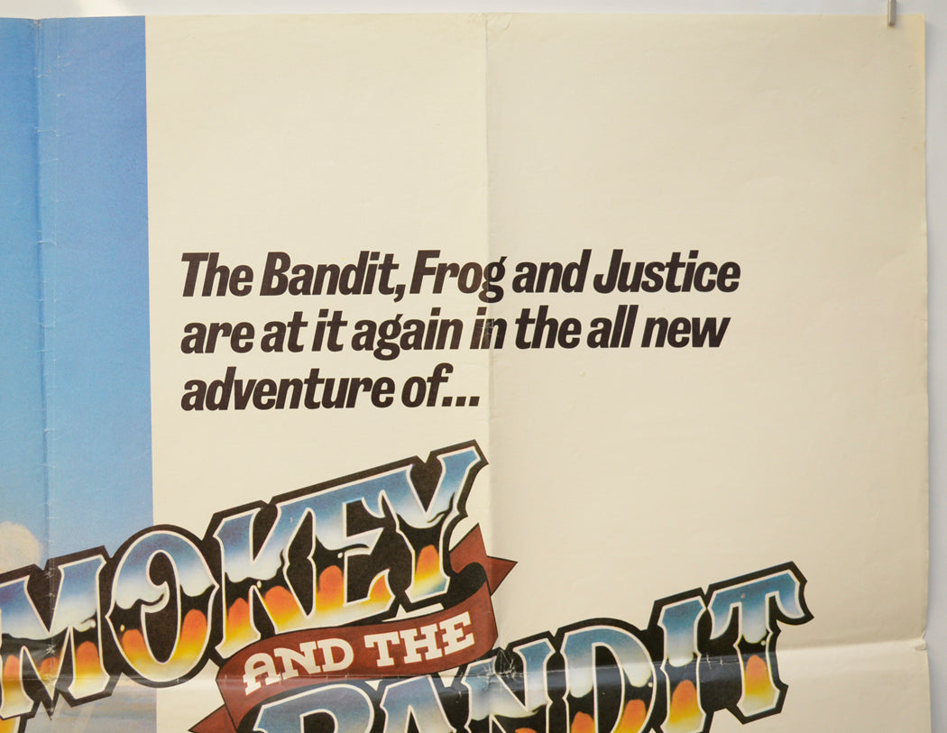 SMOKEY AND THE BANDIT RIDE AGAIN (Top Right) Cinema Quad Movie Poster 