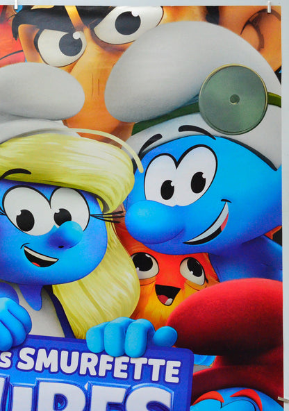 Smurfs (Top Right) Cinema One Sheet Movie Poster 