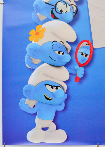 Smurfs (Bottom Left) Cinema One Sheet Movie Poster 