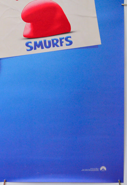 Smurfs (Bottom Right) Cinema One Sheet Movie Poster 
