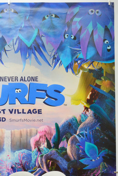 SMURFS: THE LOST VILLAGE (Top Right) Cinema One Sheet Movie Poster 