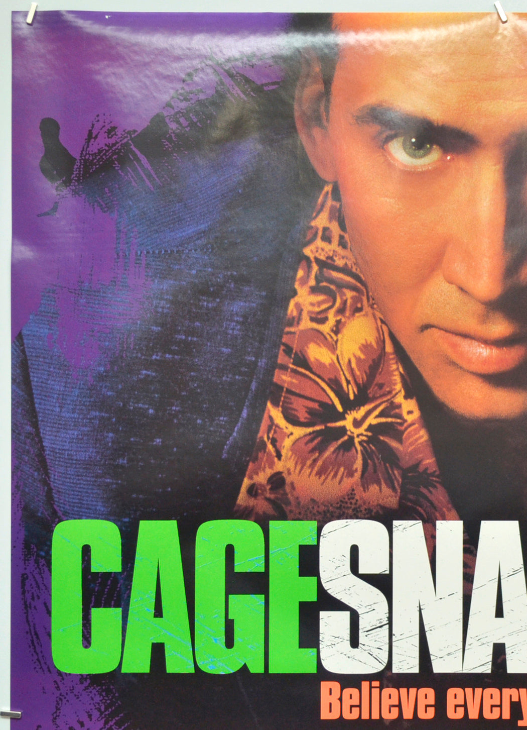 SNAKE EYES (Top Left) Cinema One Sheet Movie Poster 