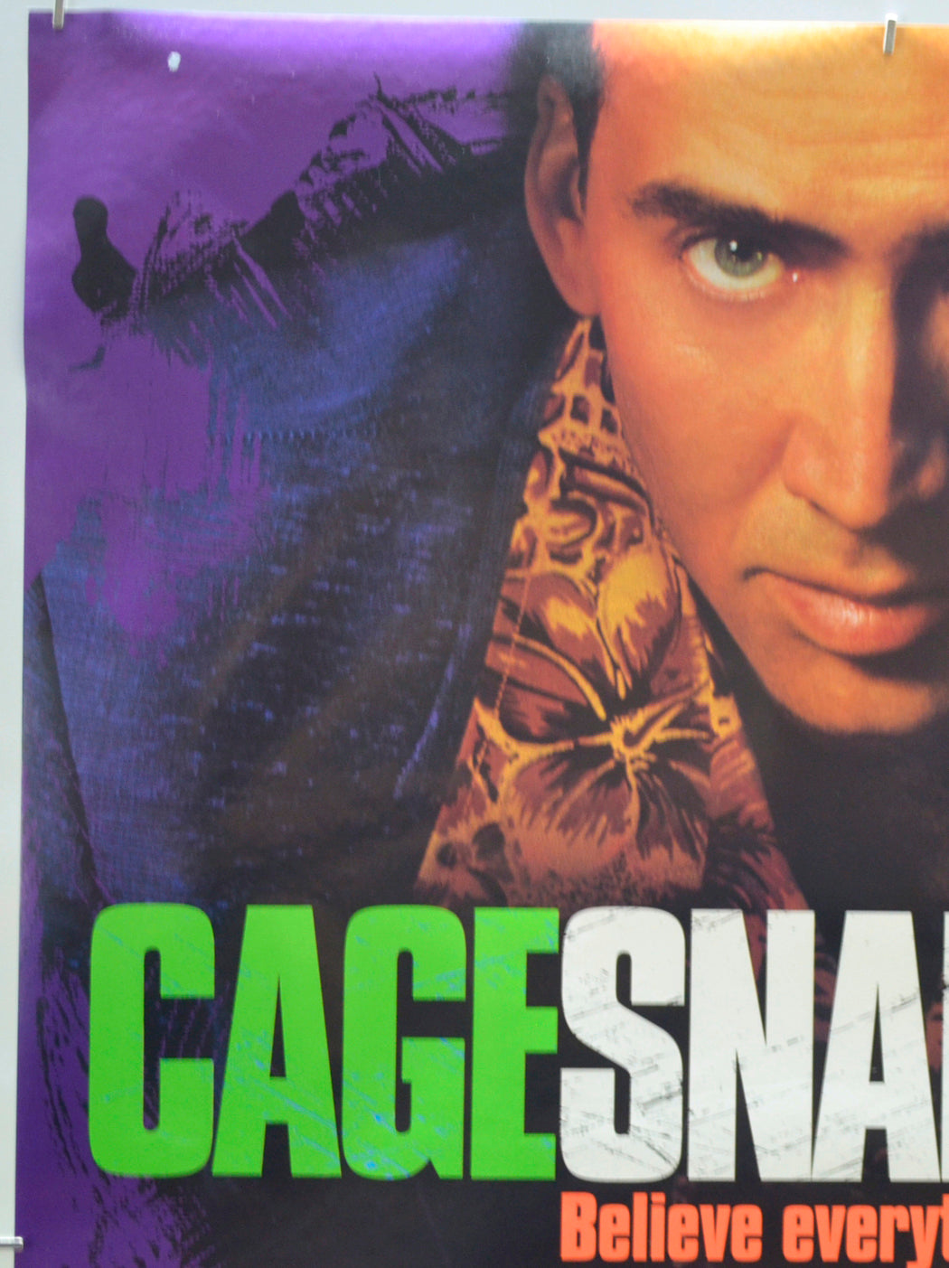 SNAKE EYES (Top Left) Cinema One Sheet Movie Poster 