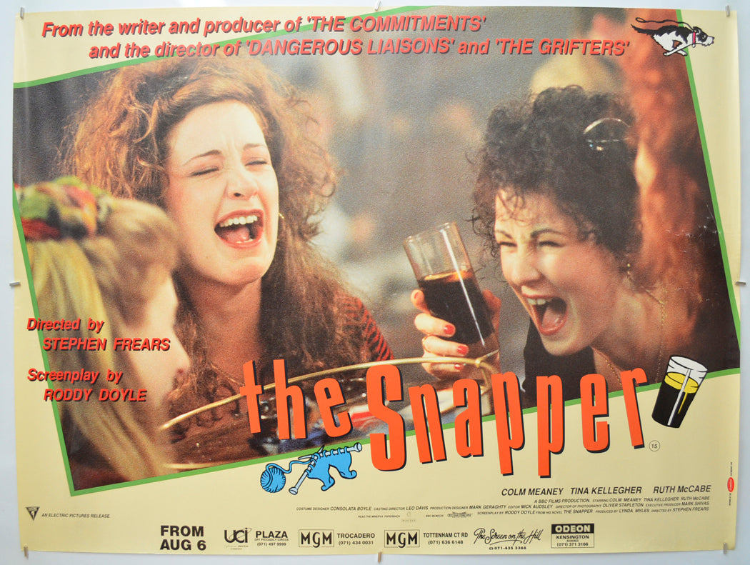 The Snapper Original Quad Poster - Film Poster - Movie Poster