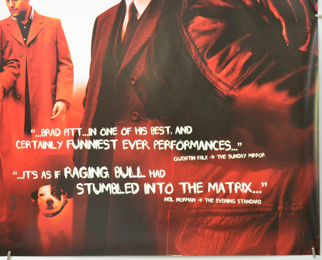 SNATCH (Bottom Right) Cinema Quad Movie Poster 