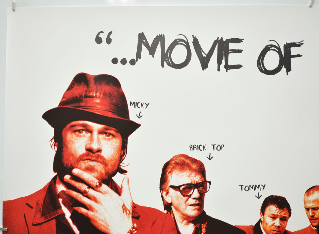 SNATCH (Top Left) Cinema Quad Movie Poster 