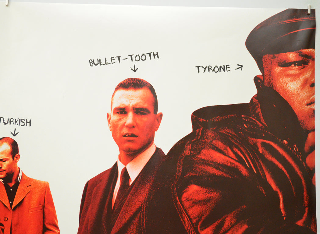 SNATCH (Top Right) Cinema Quad Movie Poster 