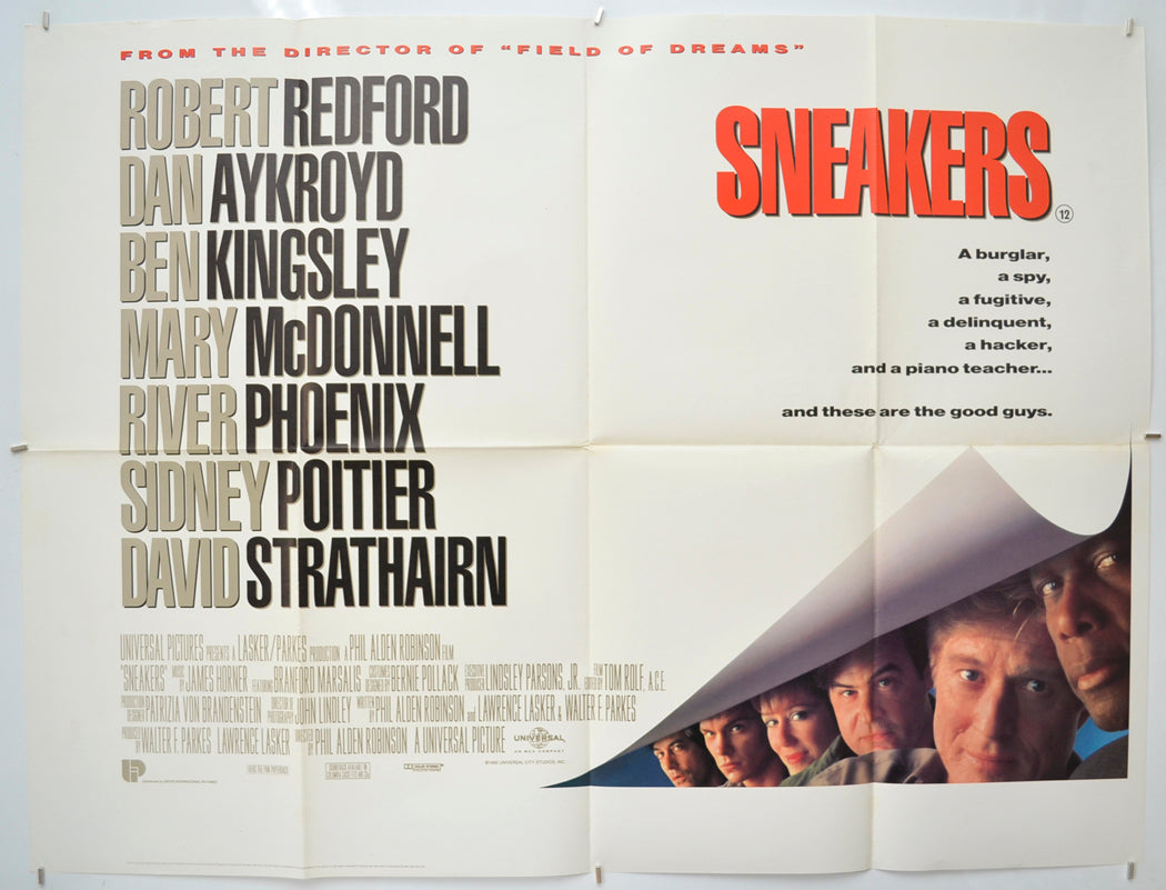 Sneakers Original Quad Poster - Film Poster - Movie Poster  