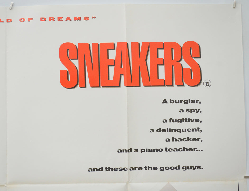 Sneakers (Top Right) Cinema Quad Movie Poster 