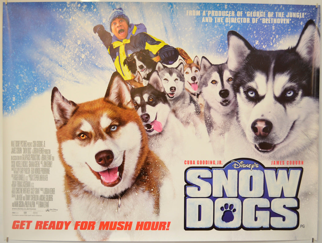 Snow Dogs  Original Quad Poster - Film Poster - Movie Poster